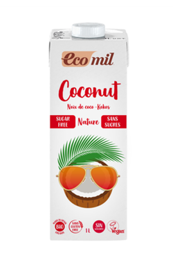 Lait de Coco Sans Sucres Bio EcoMil 1L