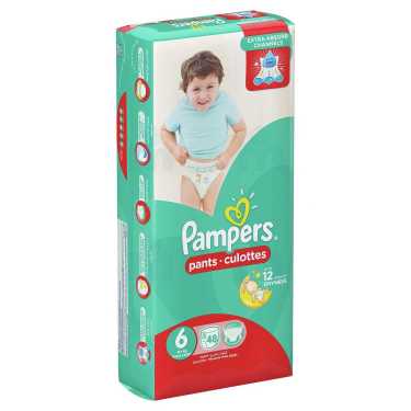 48 Couches Culottes Baby-Dry Pampers  T6 (+ 13Kg)