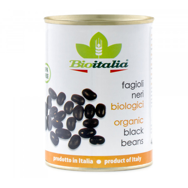 BIOITALIA Organic Black Bean 400g