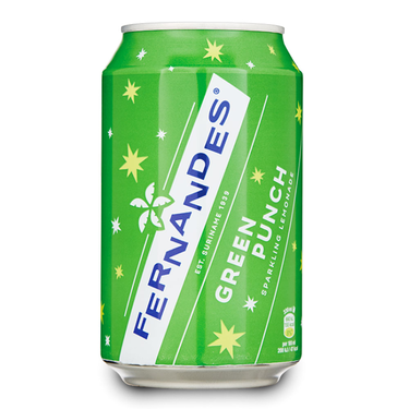Boisson Gazeuse Punch Vert Fernandes 330 ml