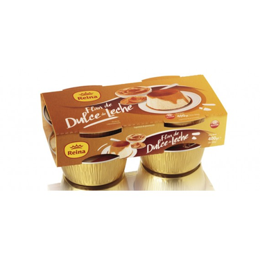 Dulce de Leche Flan (Caramel) Gluten Free Reina 4 x100 g