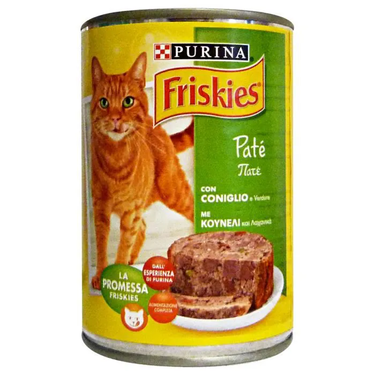 Alimentation au Poulet et Légumes pour Chats friskies 400g