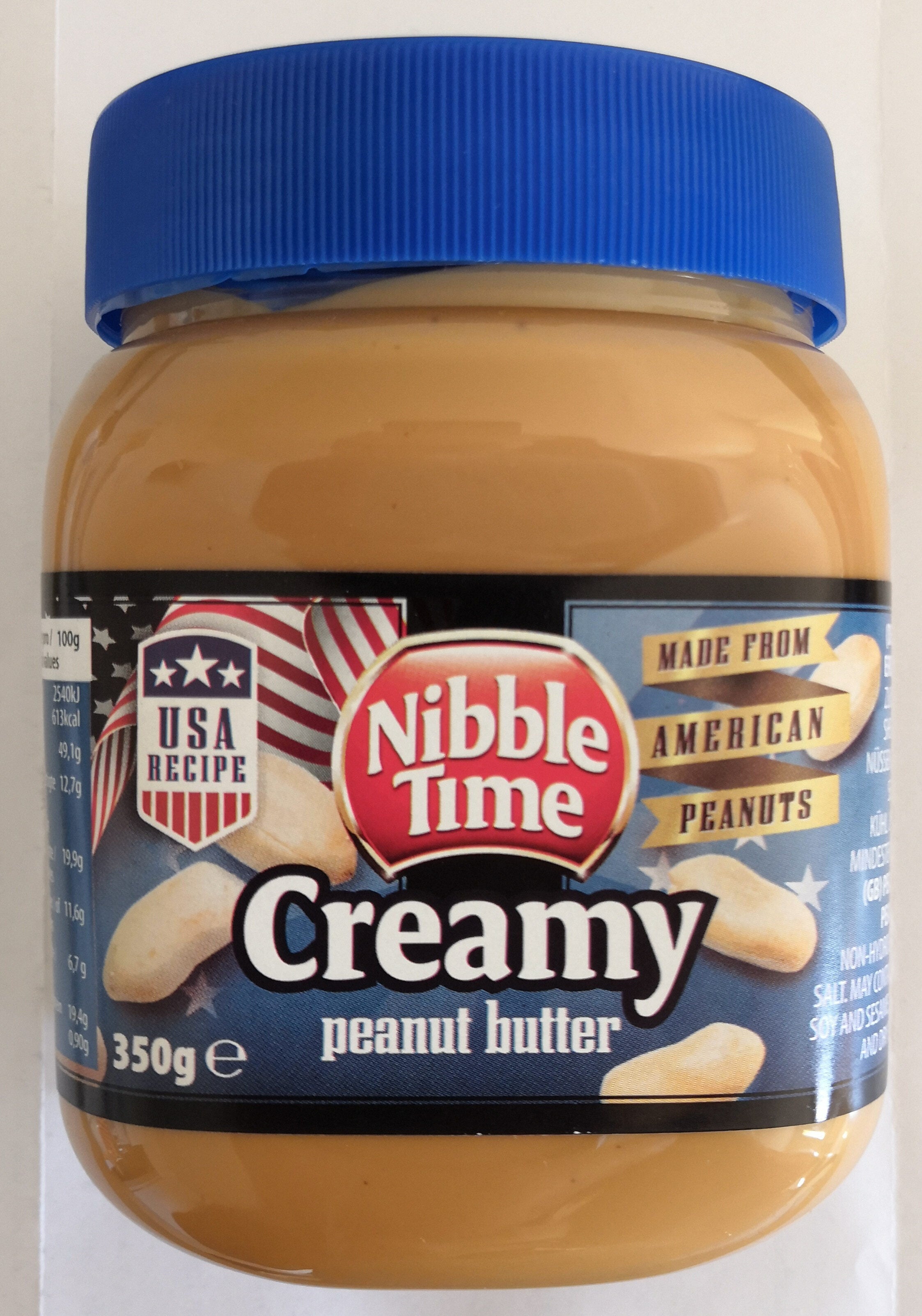 Peanut Butter Creamy Nibble Time 350g