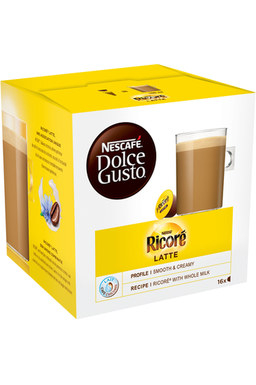 16 Ricoré Latte Nescafé Dolce Gusto Capsules