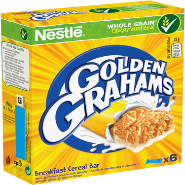 6 Barres De Céréales Golden Grahams - Nestlé - 150 g