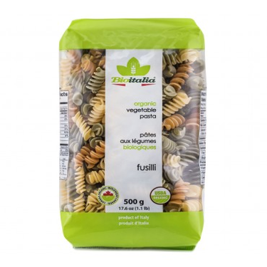 Fusilli Tricolore Bio BIOITALIA  500g