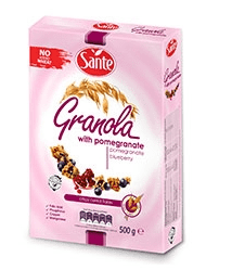 Céréales Muesli Granola Grenade et Myrtille Santé 500g