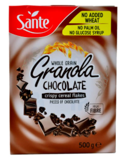 Céréales Muesli Granola Chocolat Santé 500g