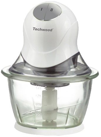 Mini Multi-Purpose Chopper Techwood glass bowl 600ML