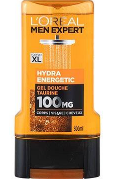 جل الاستحمام للرجال Hydra Energetic L'Oréal Men Expert 300 مل
