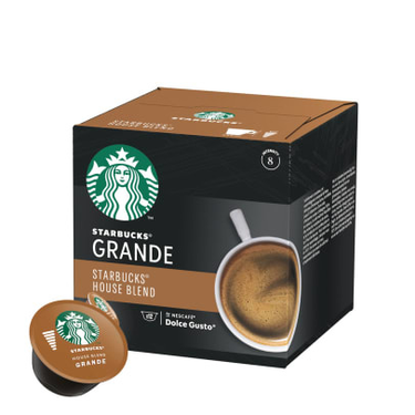 12 Capsules Grande House Blend Starbucks by Dolce Gusto