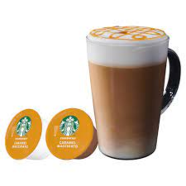 12 Capsules Caramel Macchiato Our Classic Caramel Starbucks by Dolce Gusto