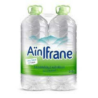 Eau Minérale Naturelle Ain lfrane 2x5L.