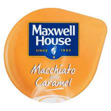 8 Capsules Maxwell House Macchiato Goût caramel Tassimo