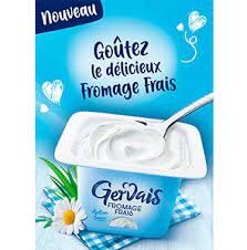 Fromage Frais Nature Sucré Gervais  4 x 80 g