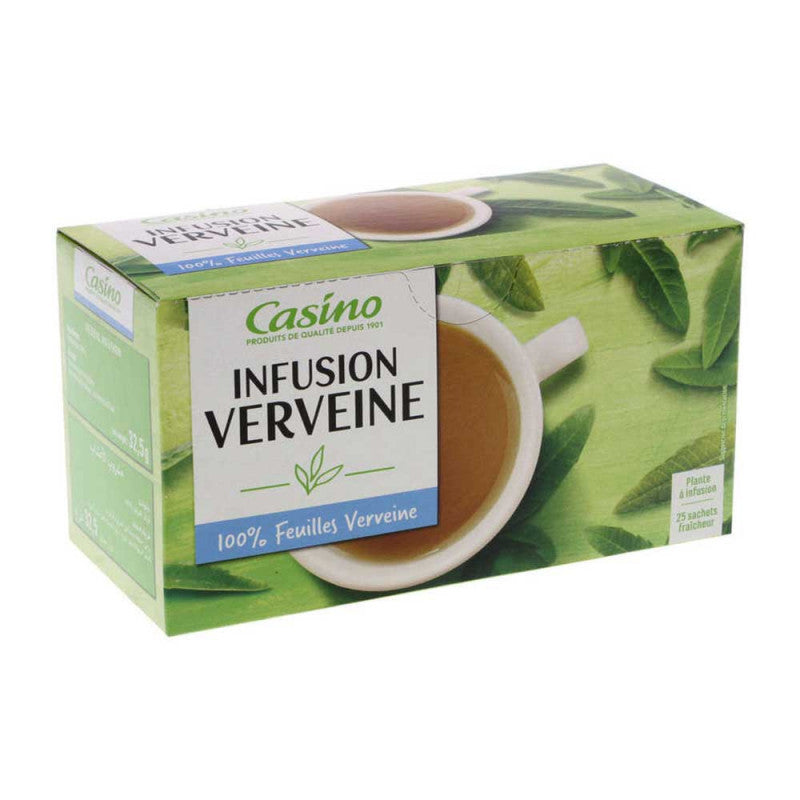 Infusion verveine 25 sachets Casino 32,5g