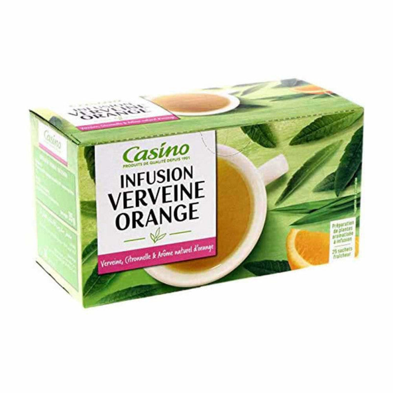 Infusion verveine orange x25 sachets Casino 35g