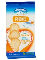 Iposodico MONVISO Rusks 36 Rusks of 230 g