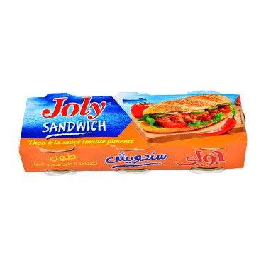 Tuna Sandwich in Spicy Tomato Sauce Joly 3x 80 g