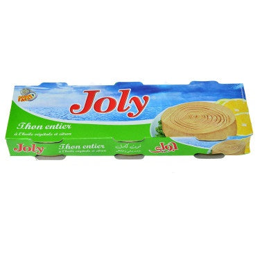 تونة كاملة في زيت نباتي وليمون جولي 3x85 جم