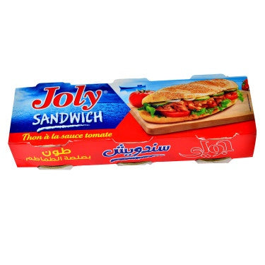 Thon Sandwich à la sauce tomate Joly  3x 80 g