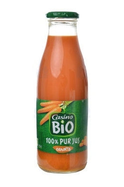 100 % Pur Jus Carotte Naturellement Bio Casino  75 cl