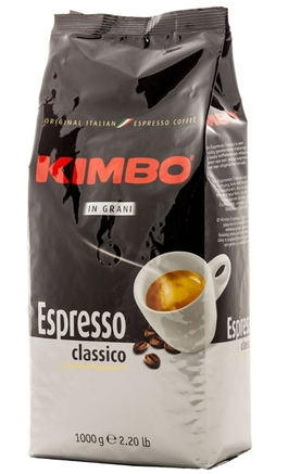Café En  grains Entiers Expresso Classique KIMBO  1Kg
