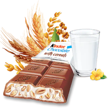 4 Bâtonnets Chocolat au Lait Kinder 50g