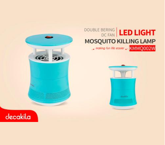 Lampe Anti-moustique  DC Ventilateur Lumière LED   Decakila