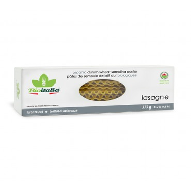 Lasagne de Semoule de Blé Dur Bio  BIOITALIA 375g