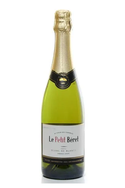Blanc de Blanc Bio et Sans Alcool Le Petit Béret 75 cl