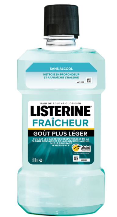 Listerine Alcohol Free Mouthwash 500ml