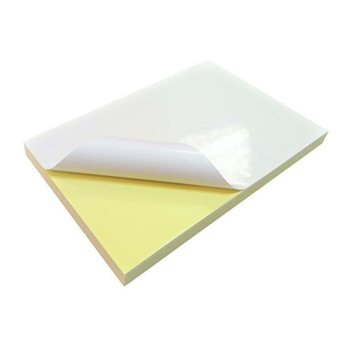 Papier Autocollant A4 Matt