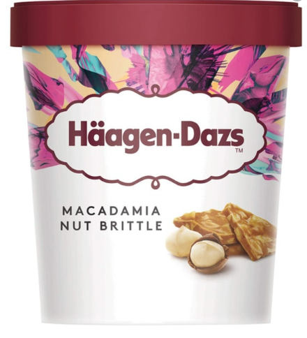 Pot de Glace au Macadamia Häagen-Dazs 500ml