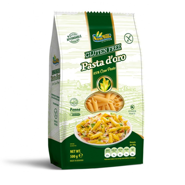 Penne Rigate à Base de Maïs Sans Gluten Sam Mills Pasta d'Oro 500 g