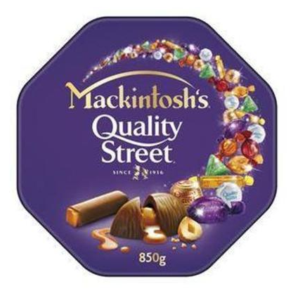 Coffret de Chocolat et Bonbons  Mackintosh's Quality Street 850g