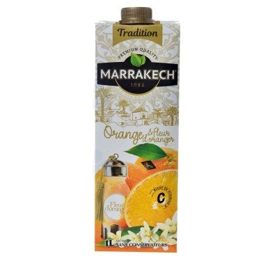 Jus de Nectar Orange & Fleur d'Oranger Marrakech 1L