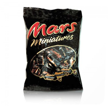 Chocolat Mars Miniatures 150g