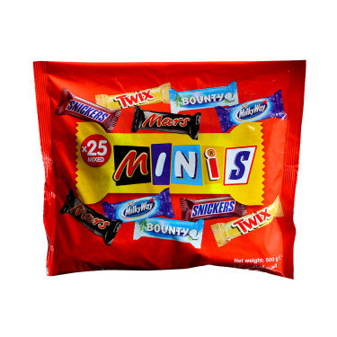 Sachet de barres chocolatées Best of Minis 500g - MARS