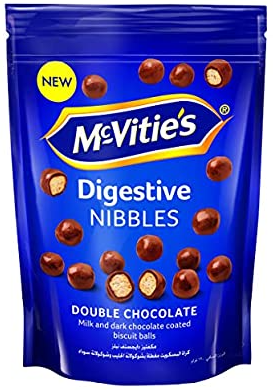 Double Chocolat  Digestive Nibbles  Mc Vities  120g