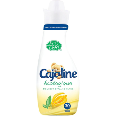 Assouplissant Concentré Ecologique Douceur D'Ylang Ylang 30 Lavages Cajoline  750 ml