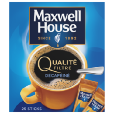 ماكسويل هاوس - قهوة مجمدة مجففة منزوعة الكافيين وقابلة للذوبان 200 جم 