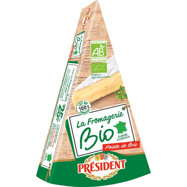 President Committed Organic Brie Point 200 g