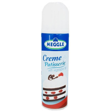 Crème Pâtisserie Fouettée Spray Meggle  250 ml