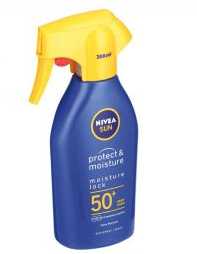 Spray de protection solaire protect & hydrate  SPF 50+ Nivea Sun 270 ml