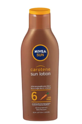 Lait Protecteur  Carotène  FPS 6 Nivea Sun 200ml