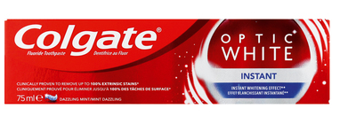 Dentifrice Instant Optic White Colgate 75 Ml