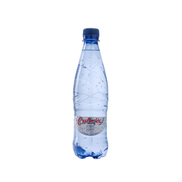Agua mineral con gas natural Oulmes 12x50cl