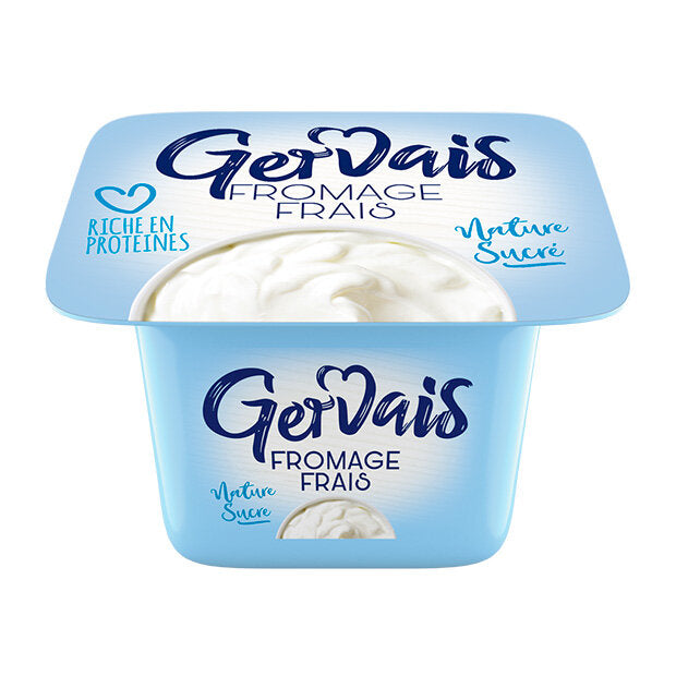 Fromage Frais Nature Sucré Gervais  4 x 80 g