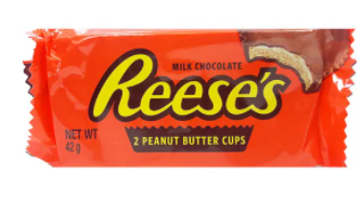 Beurre d'arachide chocolat au Lait Reeses ( Hershey's) 42g